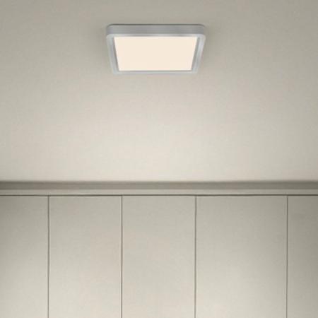 OSRAM ORBIS QUICKFIX SQUARE 245x245mm 20W CLICK DIM 830 SILBER