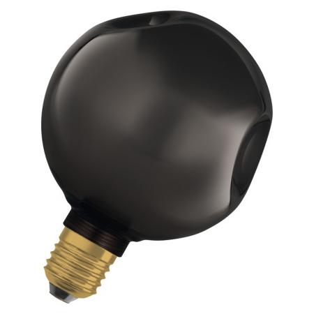OSRAM DECOR LED Flat Lamp 3,5W 827 E27 Electro Glass Small Black nicht dimmbar