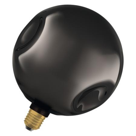 OSRAM DECOR LED FLAT Lampe 3,5W 827 E27 IN ELECTRO GLASS LARGE BLACK 2700K nicht dimmbar