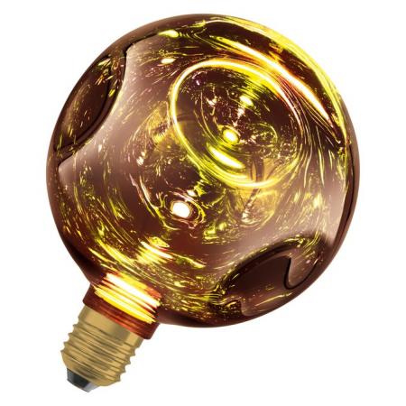 OSRAM DECOR LED Flat Lamp 3,5W 827 E27 Non-DIM Medium Rosé