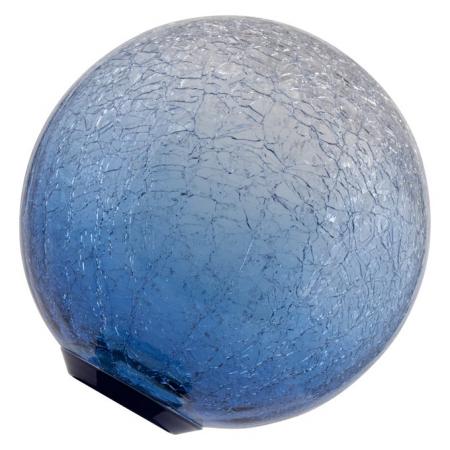 OSRAM DECOR LED Flat Lamp 3,5W 827 E27 Cracked Glass Round Blue nicht dimmbar