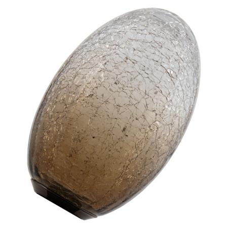 OSRAM DECOR LED Flat Lamp 3,5W 827 E27 Cracked Glass Long Brown nicht dimmbar
