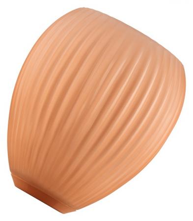 OSRAM E27 LED Dekor Flat Lamp 3,5W 827 nicht dimmbar farbiges Glas oval orange 300 lm