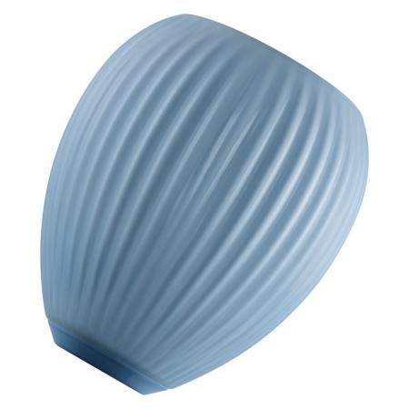 OSRAM E27 LED Dekor Flat Lamp 3,5W 827 nicht dimmbar Glas Oval blau 300 lm