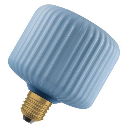 OSRAM DECOR LED Flat Lamp 3,5W 827 E27 Square Blau Glas nicht dimmbar