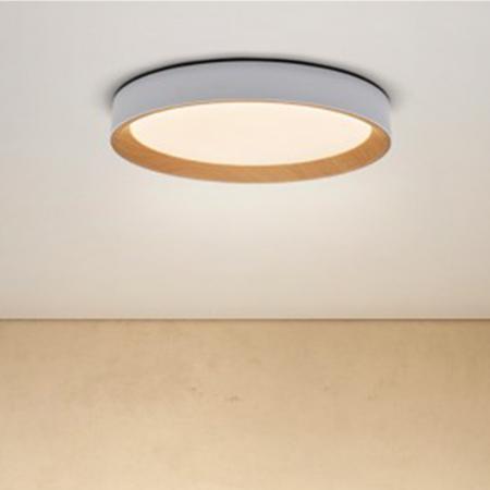 OSRAM ORBIS LARIOS 290mm 16W CLICK DIM 830 HOLZDEKOR WEISS DECKENLAMPE