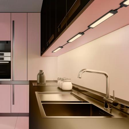 OSRAM Undercabinet Flexus Linear 4.2W CCT DIM Schwarz Schrank Unterbauleuchte