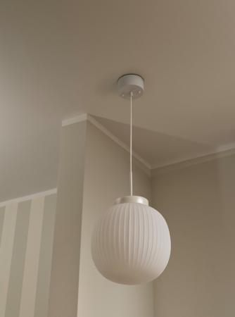 OSRAM DECOR GLASS LANTERN MARBLE PENDANT E27 HÄNGELEUCHTE Marmor/Glas