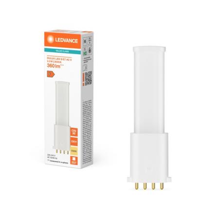 LEDVANCE DULUX LED S/E7 3,5W wie 7W, 360 lm, 3000K warmweiß, 2G7, 230V, nicht dimmbar