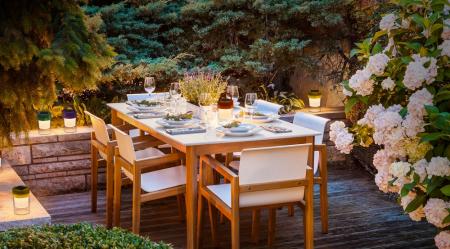 OSRAM ENDURA Style Solar Table IP44 Purple LED Solar Tischleuchte