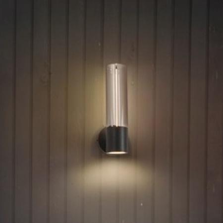 OSRAM ENDURA Decor Filament Wall Daylight Sensor 8W IP54 Dark Grey Außenwandleuchte