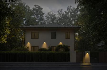 OSRAM ENDURA Classic Copen Down Wall GU10 IP54 Dark Grey Außenwandleuchte