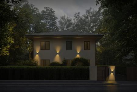 OSRAM ENDURA Classic Copen Updown Wall GU10 IP54 Dark Grey Außenwandleuchte