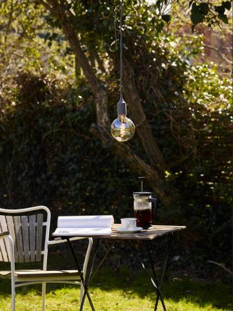 OSRAM ENDURA Decor Portable Pendant Pendeleuchte 5m 2,5W E27 IP44 Grau