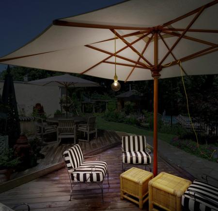 OSRAM ENDURA Decor Portable Pendant Pendeleuchte 5m 2,5W E27 IP44 Grau