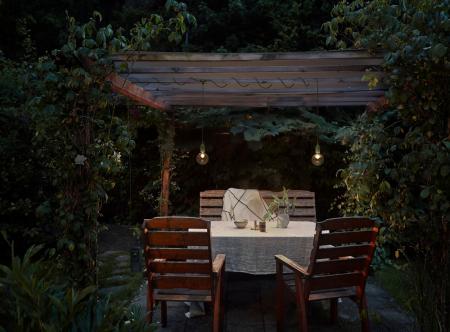 OSRAM ENDURA Decor Portable Pendant Hängelampe 6m 2x2,5W E27 IP44 Grau