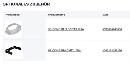 Ledvance LED Hallenleuchte HIGH BAY COMPACT GEN 2 -  HB COMP V 120W ML 8405065 IP65