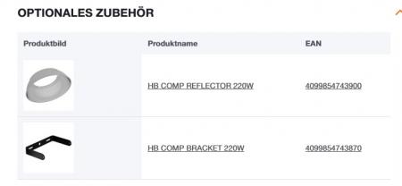 Ledvance LED Hallenleuchte HIGH BAY COMPACT GEN 2 -  HB COMP V 220W ML 8405065 IP65