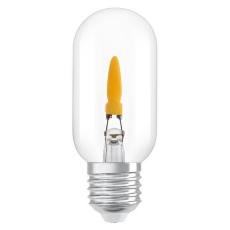 OSRAM E27 LED Flame Stick 1W 1800K 20lm klar – Flammeneffekt Lampe
