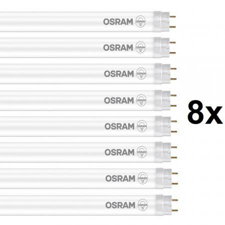8er Pack OSRAM LED Röhre LED TUBE T8 58 EM 1500 mm 25.9W 840 4000K Neutralweiß für KVG/VVG und direkt an Netzspannung
