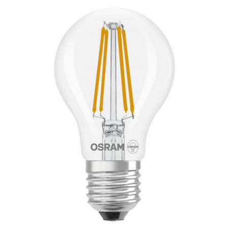 OSRAM LED Classic A 75 Filament DIM Energy Efficiency Class A 5W 840 E27 Klar 4000K 1055 lm 300° Kaltweiß