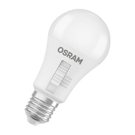 OSRAM LED Classic A60 dimmbar CCT Select 8.8W E27 Matt 2700K–6500K 806 lm | Ersatz für 60W