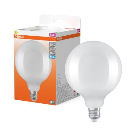 OSRAM E27 Lampe LED Star Globe125 17W wie 150W 6500K Matt Tageslichtweiß