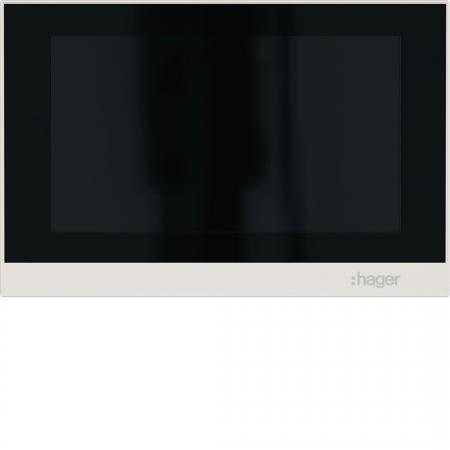 Hager Innenstation video IP intercom view, ws