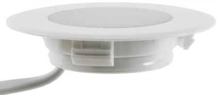 ChiliTec LED-Einbauleuchte "EBL-HV65w", weiß 230V, 2W, 2900K, 230lm, warmweiß