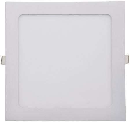 ChiliTec LED Licht-Panel "QCP-22Q", 22,5x22,5cm 230V, 18W, 1650 Lumen,4200K /neutralweiß