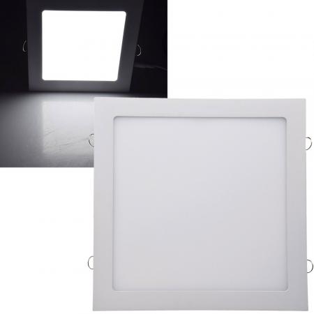 ChiliTec LED Licht-Panel "QCP-30Q", 30x30cm 230V, 24W, 2200 Lumen,4200K /neutralweiß