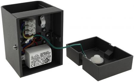 ChiliTec LED Wandleuchte "Fachada" IP54, 2x3,5W, 3000K, warmweiß