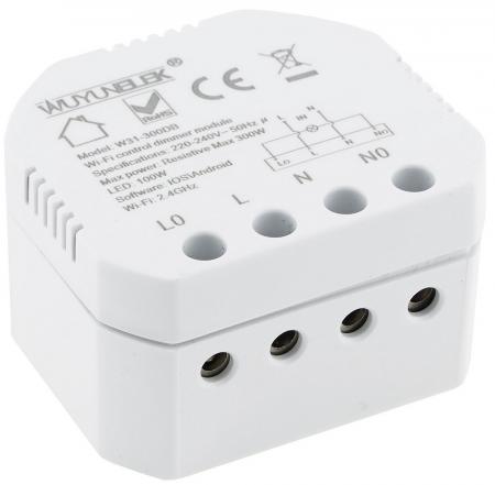 ChiliTec MILOS WiFi Unterputz Schalter + Dimmer Smart Home 10 A 230 V