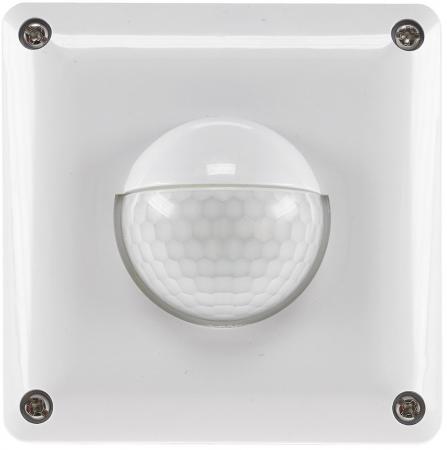ChiliTec Unterputz PIR-Bewegungsmelder 190°- IP65 2 & 3 - Draht Technik, weiß