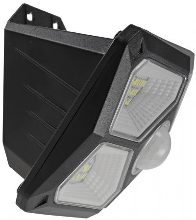 ChiliTec LED Solar Wandleuchte "SWL 722" PIR Bewegungsmelder, 72 LEDs, IP65