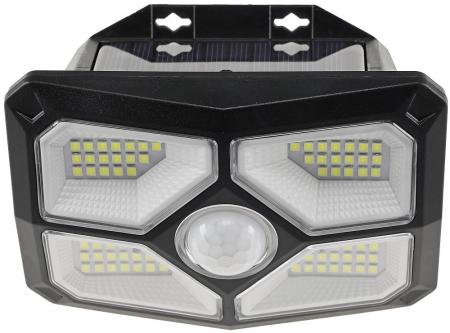 ChiliTec LED Solar Wandleuchte "SWL 722" PIR Bewegungsmelder, 72 LEDs, IP65