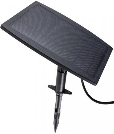 ChiliTec Biergarten-Lichterkette "CT-BGL 10Solar" 2m + 4,5m, 10x Filament Led Lampe, IP44