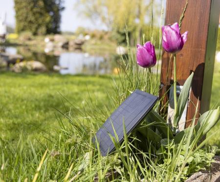ChiliTec Biergarten-Lichterkette "CT-BGL 10Solar" 2m + 4,5m, 10x Filament Led Lampe, IP44