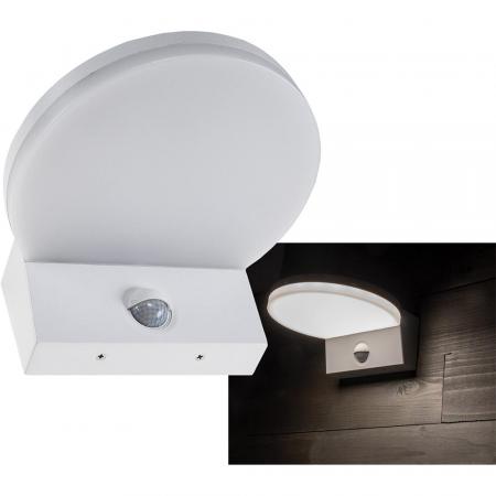 ChiliTec LED Wandleuchte "TORTUGUERO" IP65 15W, 1569lm, 140° Bewegungsmelder, 4000K
