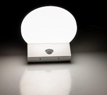 ChiliTec LED Wandleuchte "TORTUGUERO" IP65 15W, 1569lm, 140° Bewegungsmelder, 4000K