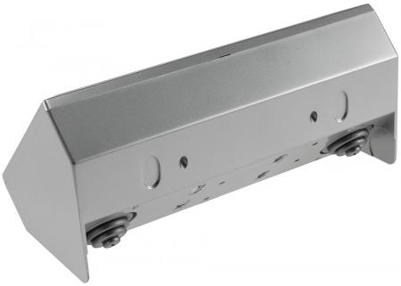 ChiliTec 3-fach Steckdosenblock Silber 250 V 16 A 3600 W Aufbaumontage – 23632