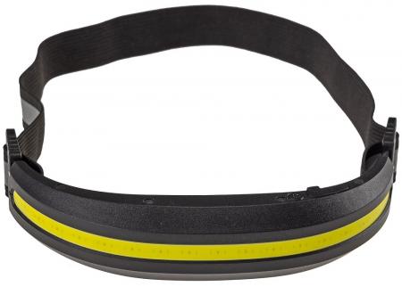 ChiliTec LED-Stirnlampe mit Akku "CTH-8" 5W, 400 Lumen, 230° Ausleuchtung, USB-C