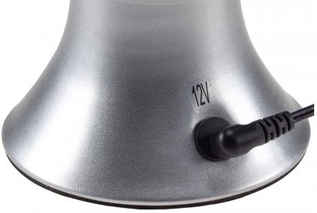 ChiliTec Lavalampe "CTL Funky LED" 40cm RGB Wasser & Wachs: Klar, Body: schwarz