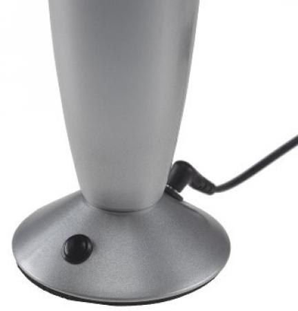 ChiliTec Lavalampe "CTL Funky-Si LED" 34cm RGB Wasser & Wachs: Klar, Body: Silber