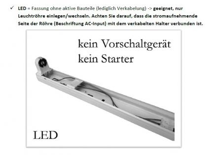 NEUSIUS PFLANZENLICHT -  120cm LED Pflanzenlicht Röhre | 16W T8 Vollspektrum (inkl. Starter)