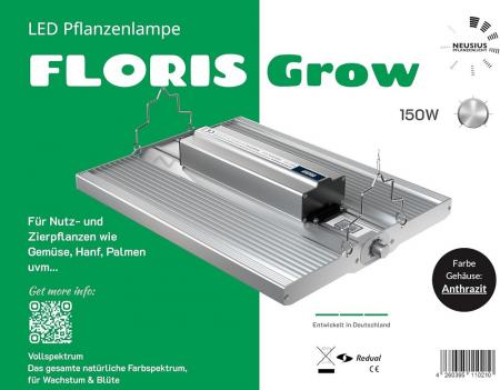 NEUSIUS PFLANZENLICHT - LED-Pflanzenlampe FLORIS Grow 150W