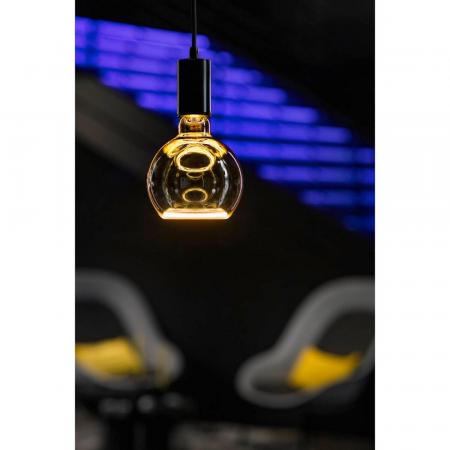 SLV 1008155 LED Floating Globe 125, LED-Leuchtmittel, smokey black, E27, PHASE, 6 W, 1900 K