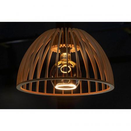 SLV 1008155 LED Floating Globe 125, LED-Leuchtmittel, smokey black, E27, PHASE, 6 W, 1900 K