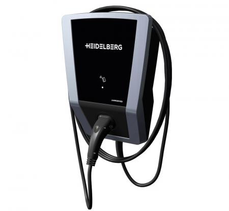 Heidelberg Wallbox Connect.Home 11 kW mit 7,5 m Typ-2-Ladekabel