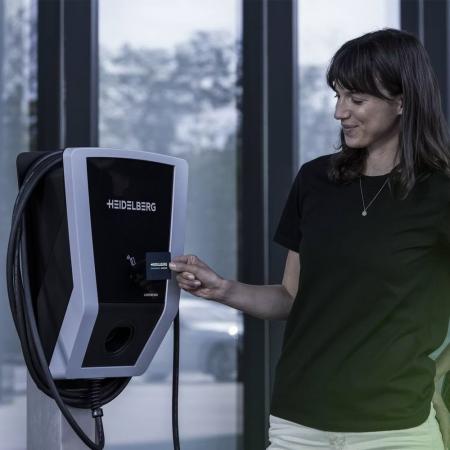 Heidelberg Wallbox Connect.Home 11 kW mit 7,5 m Typ-2-Ladekabel